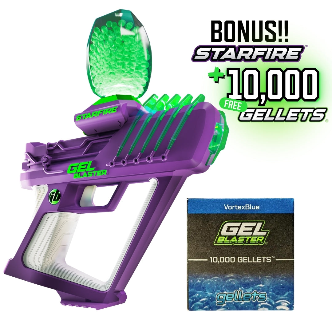Gel Blaster - Starfire and Gellets -  Vortex Blue