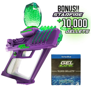 Gel Blaster - Starfire and Gellets -  Vortex Blue