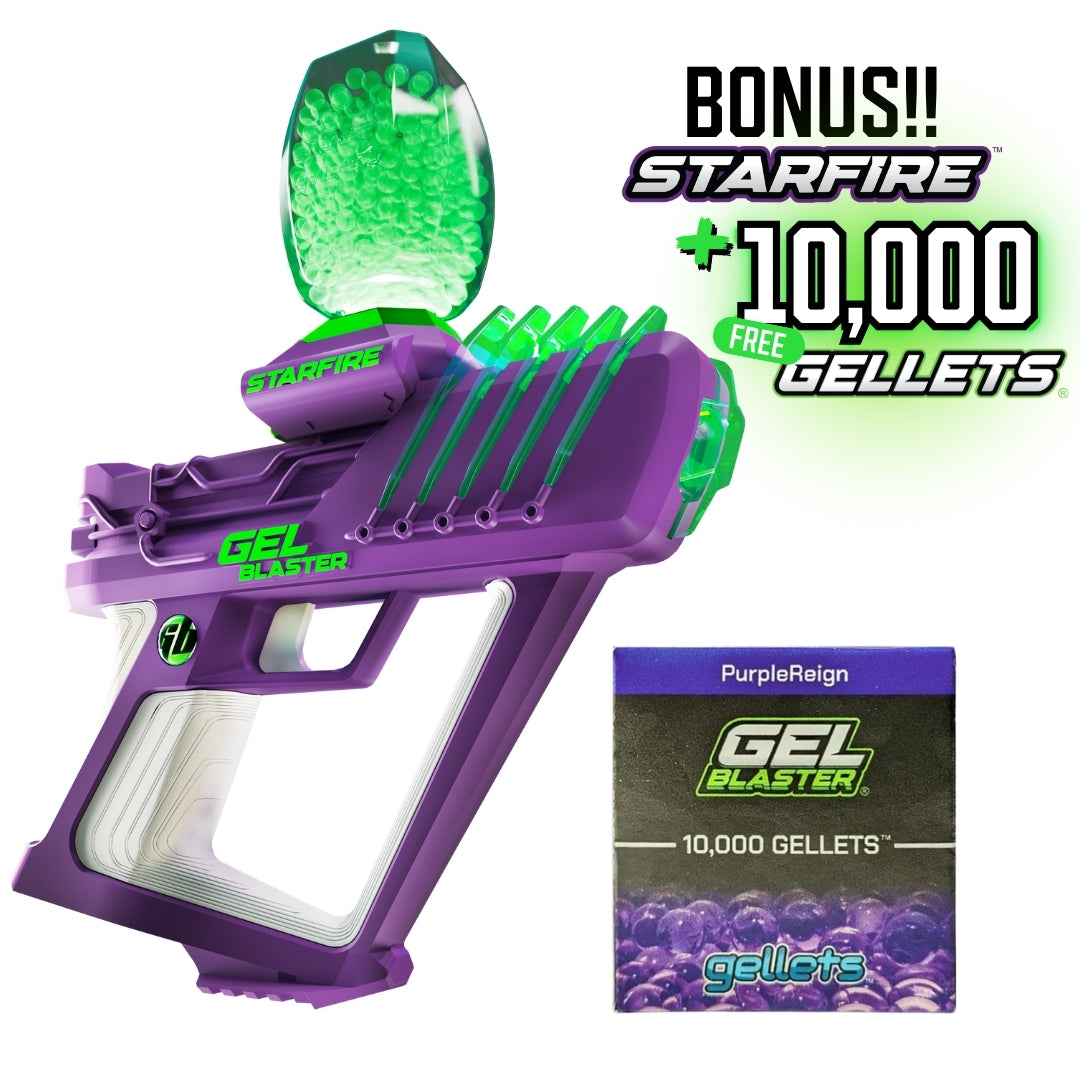 Gel Blaster - Starfire and Gellets - Purple Reign