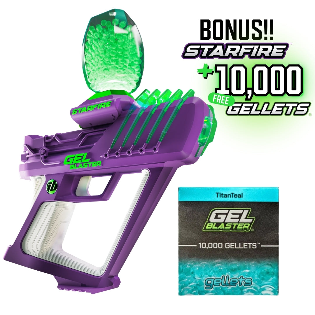 Gel Blaster - Starfire and Gellets - Titan Teal